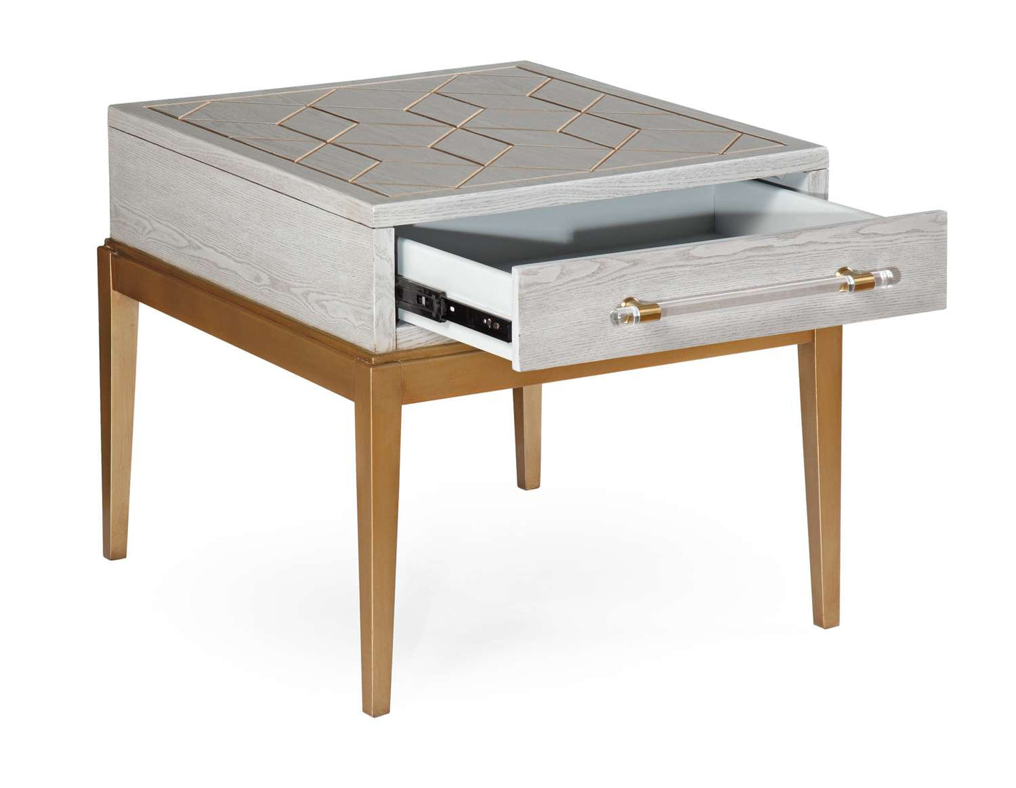 Perrine Wood Rectangular End Table - Additional