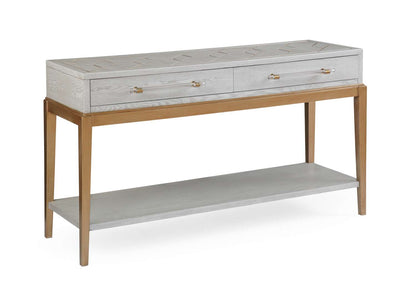 Perrine Wood Console Table - Angle