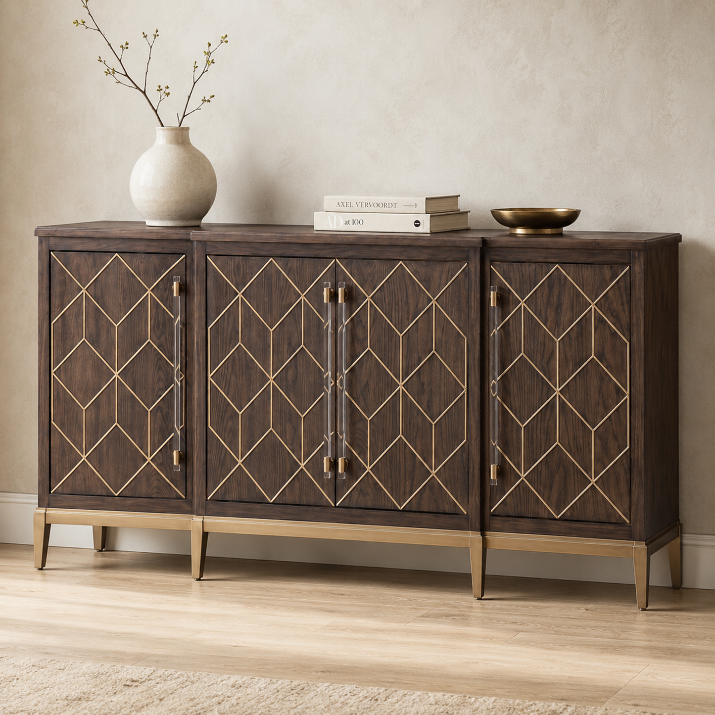 Perrine Brown Oak Server - Main