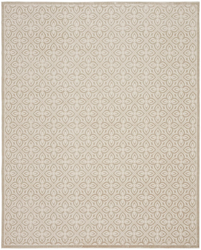 Nourison Charm Silver & Ivory Pet Friendly Machine Washable Rug - Main