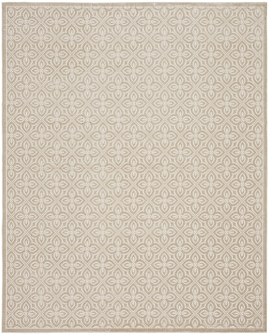 Nourison Charm Silver & Ivory Pet Friendly Machine Washable Rug - Main
