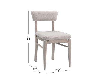 Horizons Dining Chair (Set of 2) - Dimensional