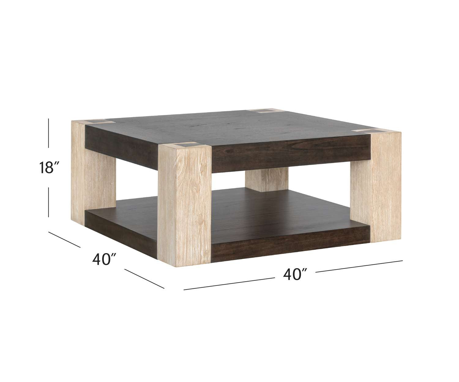 Harmony Coffee Table - Dimensional