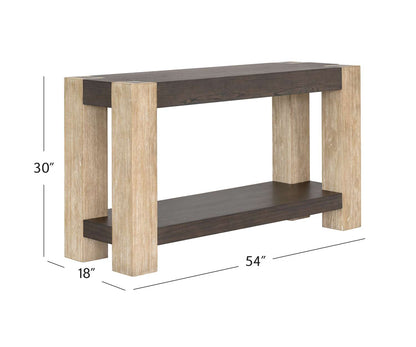 Harmony Console Table - Dimensional