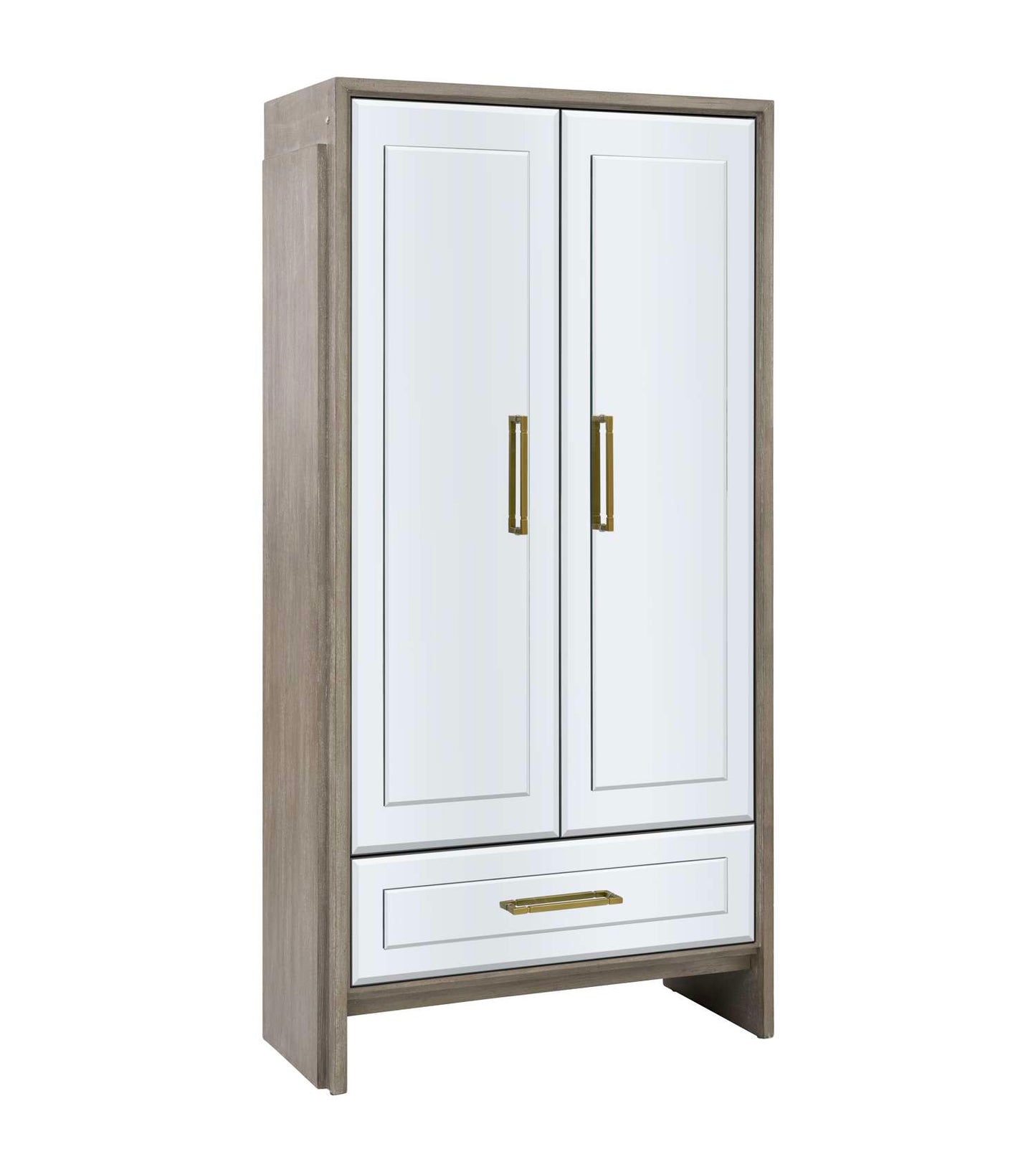 Lansing Tall Bar Cabinet - Angle