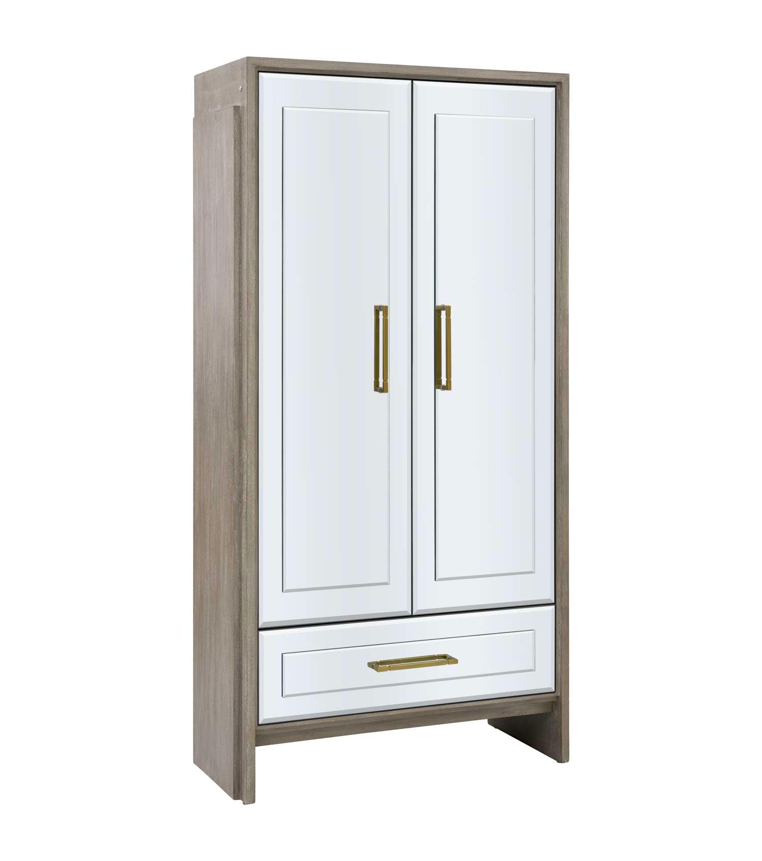 Lansing Tall Bar Cabinet - Angle