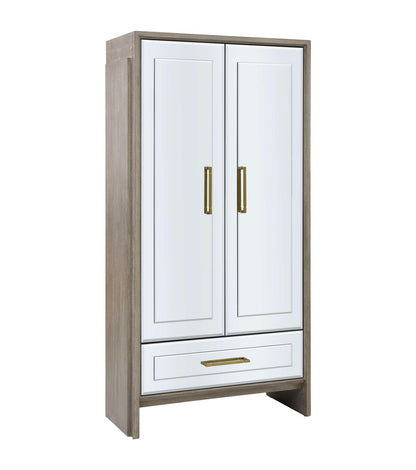 Lansing Tall Bar Cabinet - Angle