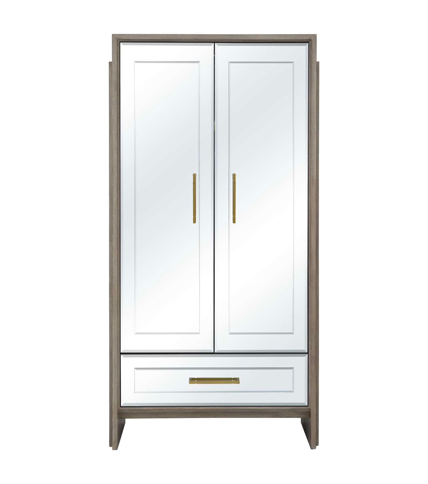 Lansing Tall Bar Cabinet - Straight On