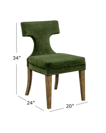 Oliver Dining Chair (Set of 2) - Dimensional