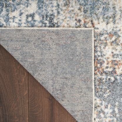 Nourison Astra Multicolor Pet Friendly Machine Washable Rug - Corner