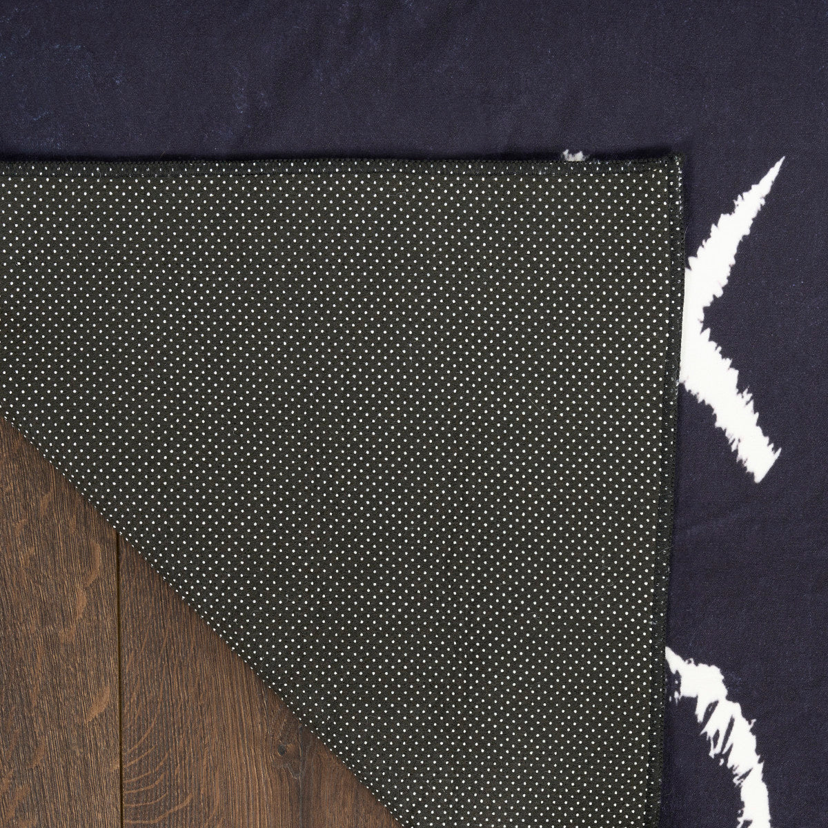 Nourison Imagination Black Machine Washable Rug - Corner