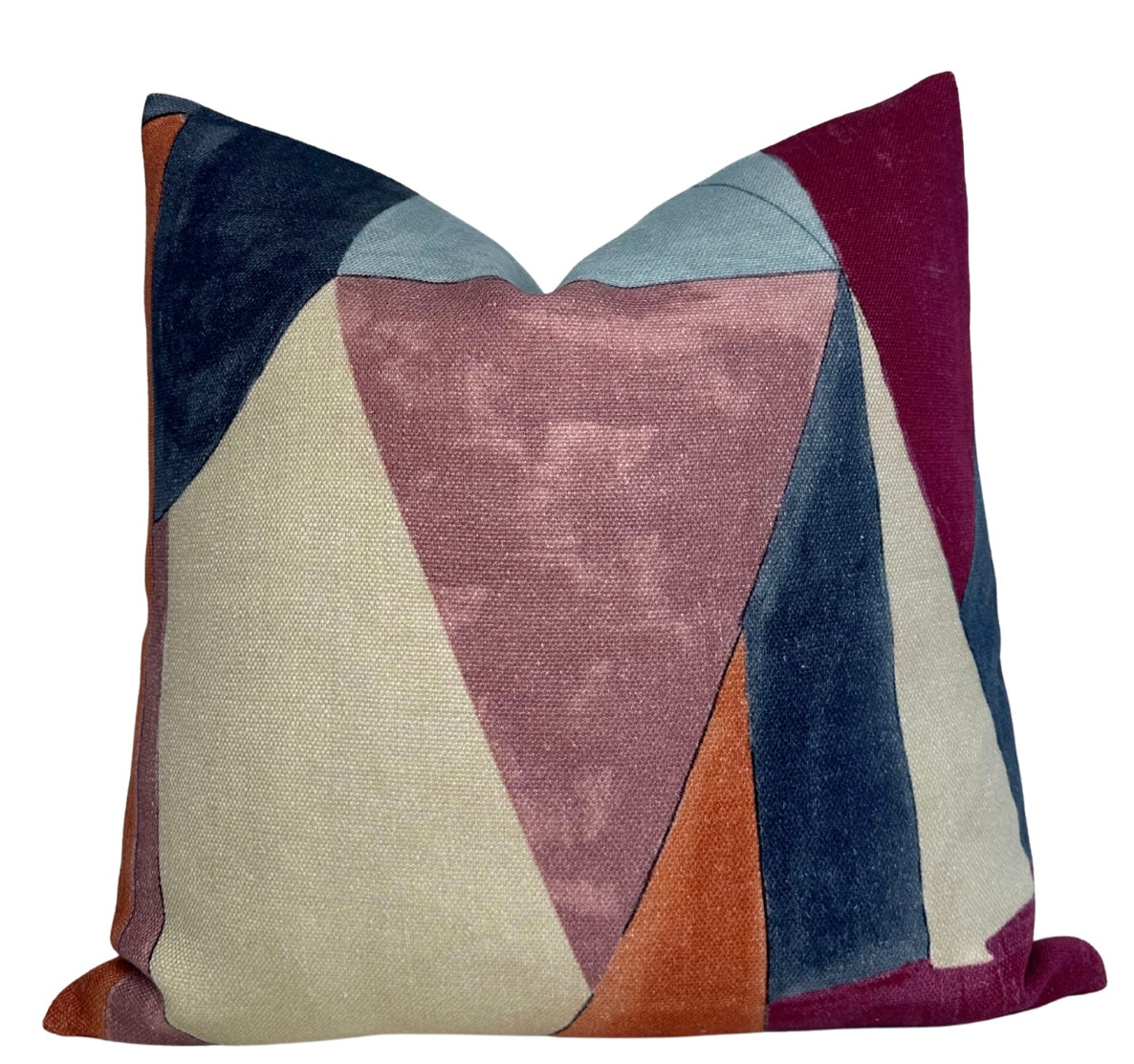 District Pillow in Claret