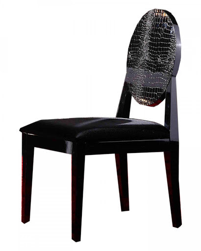 Black Velvet Dining Chair - Set of 2