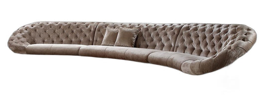 Velour Sectional