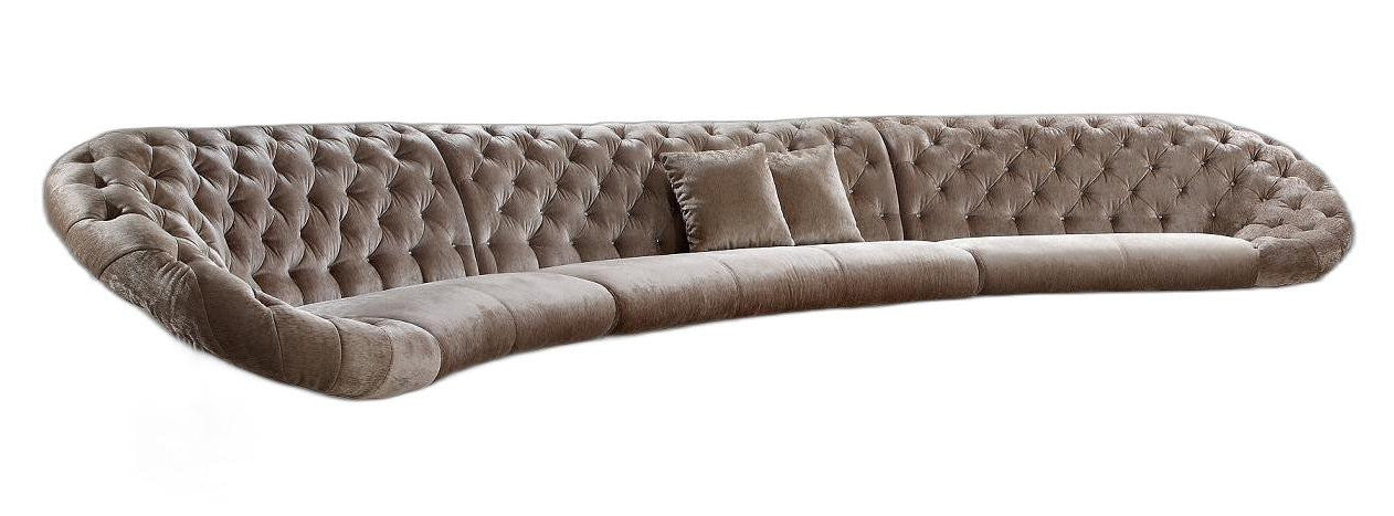 Velour Sectional