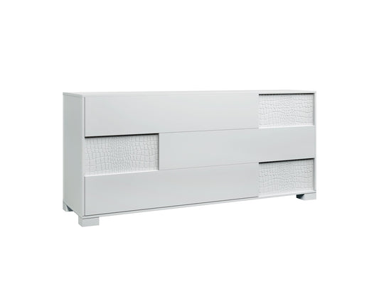 Dark Brown Solid Wood Live Edge 5-Drawer Standard Chest