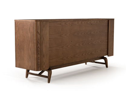 Walnut Wood & Veneer Sideboard