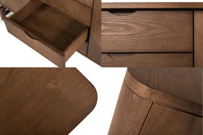 Walnut Wood & Veneer Sideboard