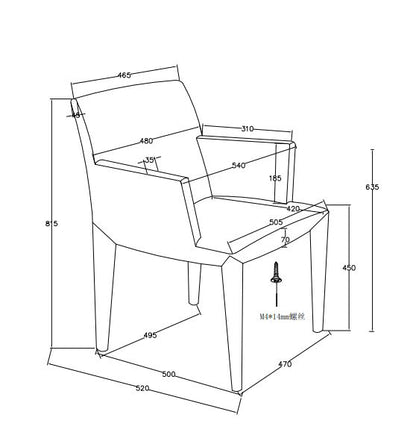 Gray Fabric Dining Chair