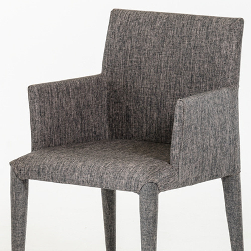 Gray Fabric Dining Chair