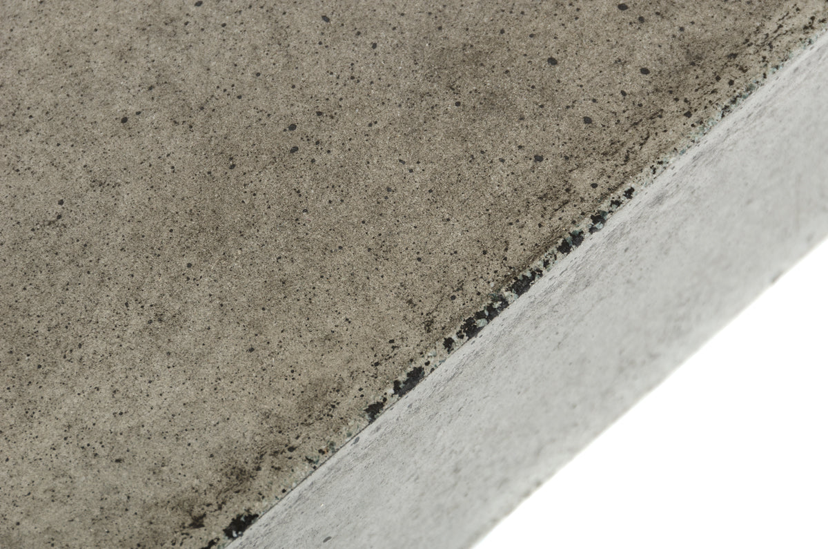 Gray Concrete Modern Square Coffee Table