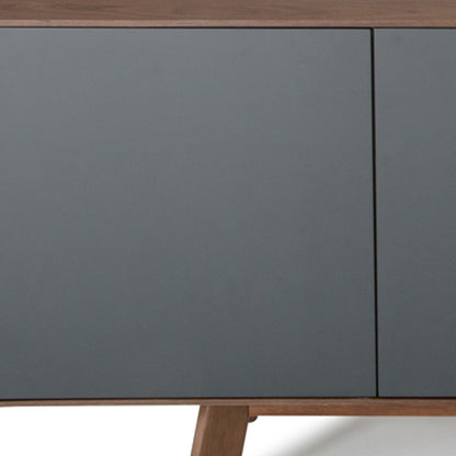 Charcoal 2 Drawer Sideboard w/ 2 Doors