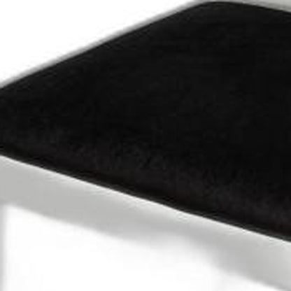 Black & White Fabric Dining Chair - Set of 2