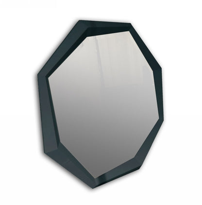 Black Crocodile Lacquer Mirror