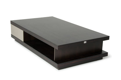 Oak & Grey Gloss Veneer Coffee Table