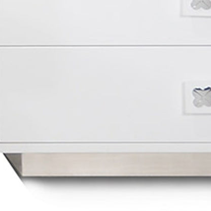 White Glossy Nightstand