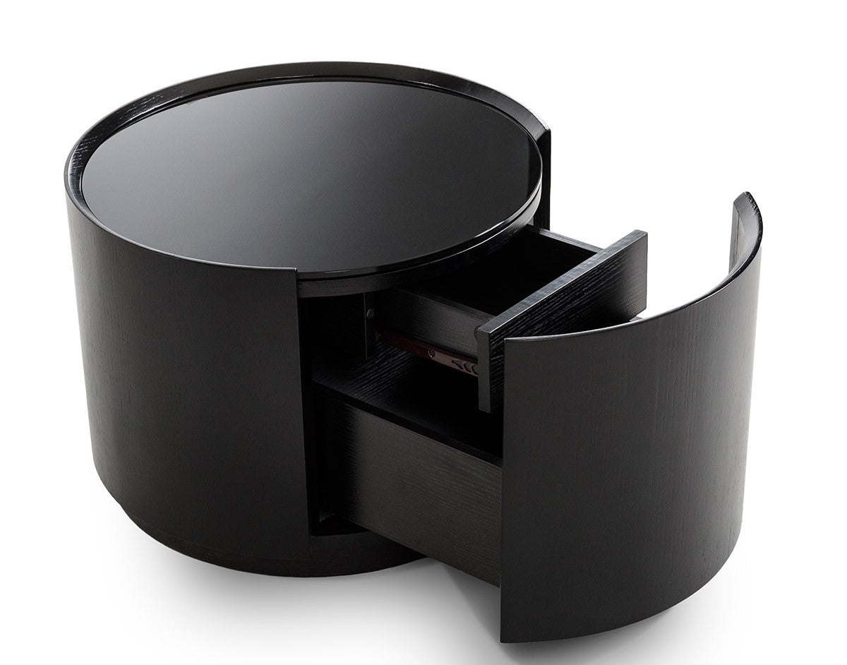 Howard Round Nightstand w/ Drawer