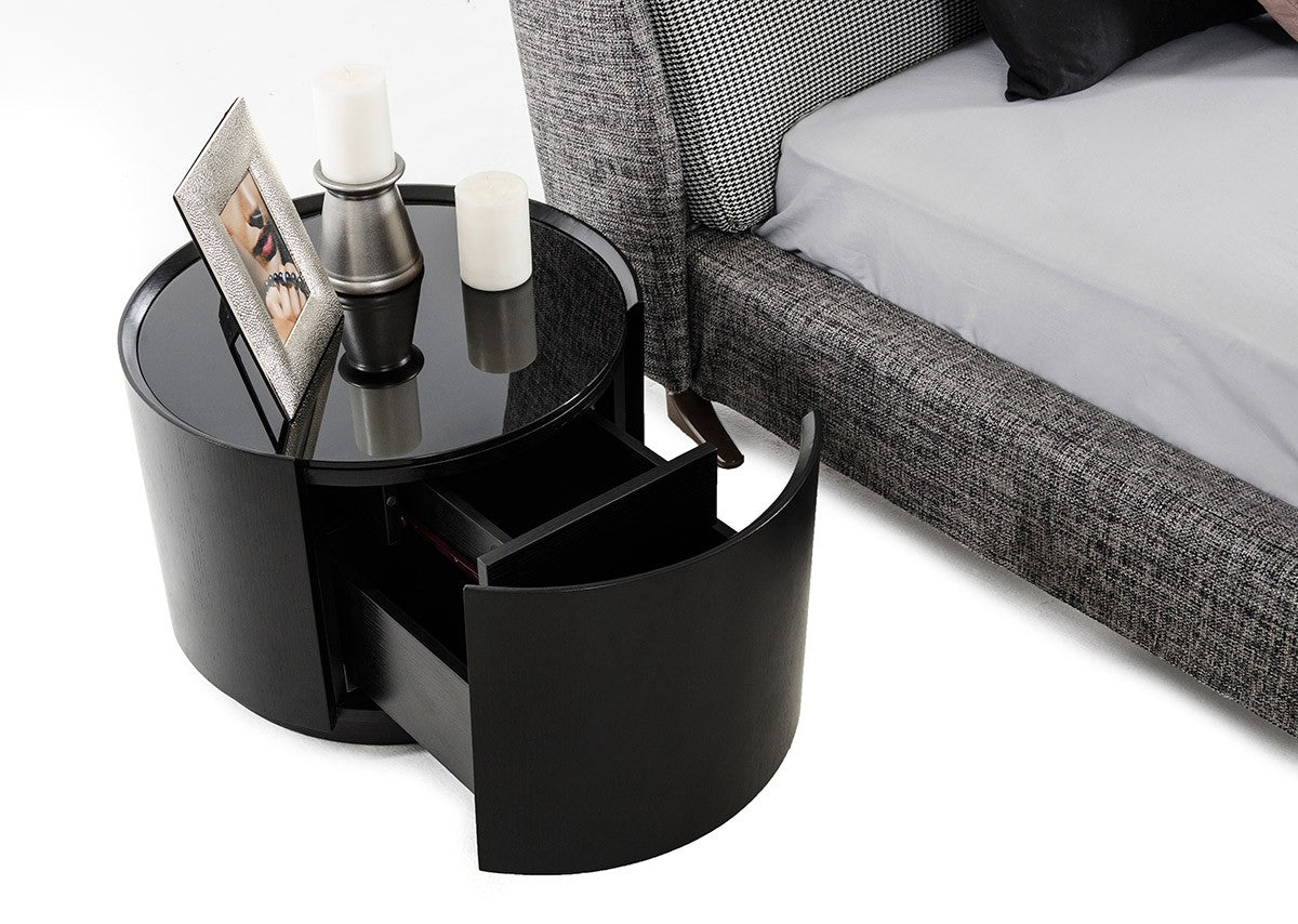 Howard Round Nightstand w/ Drawer