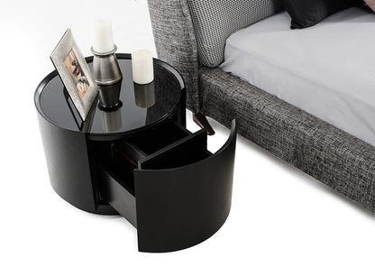 Howard Round Nightstand w/ Drawer