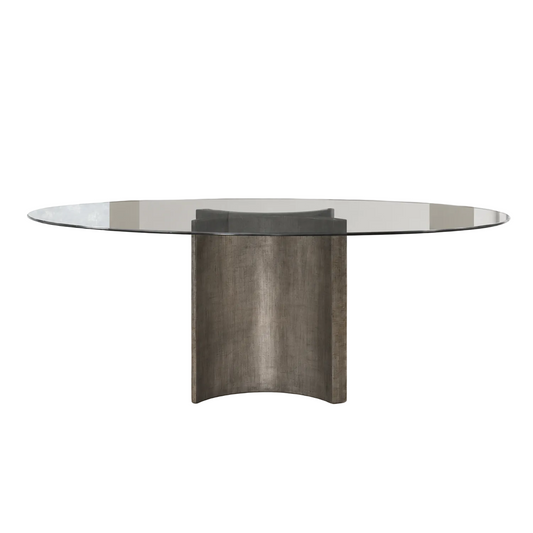 Symmetry Silver Dining Table