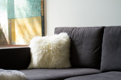 Natural Sheepskin Pillow