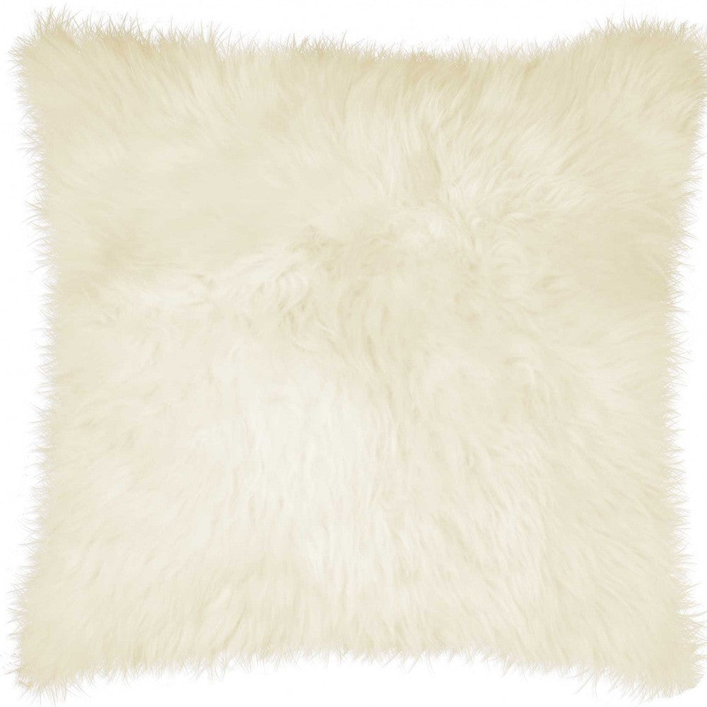 Natural Sheepskin Pillow