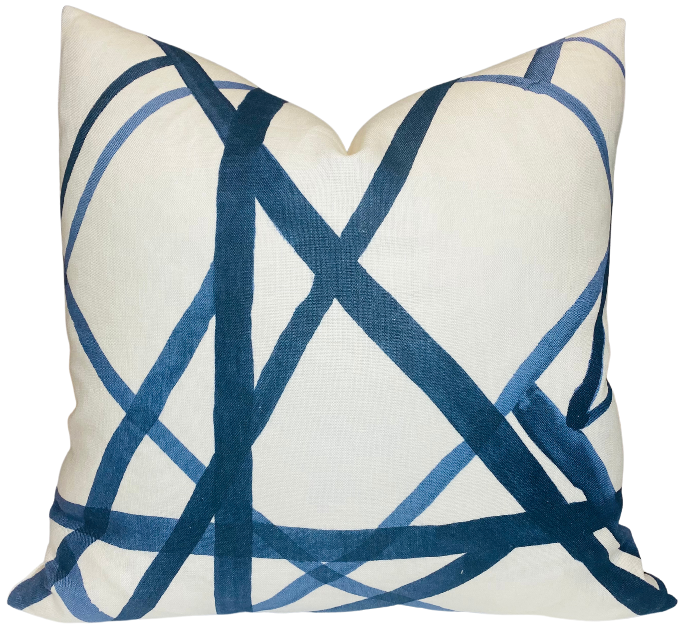 Channels Pillow in Periwinkle Blue