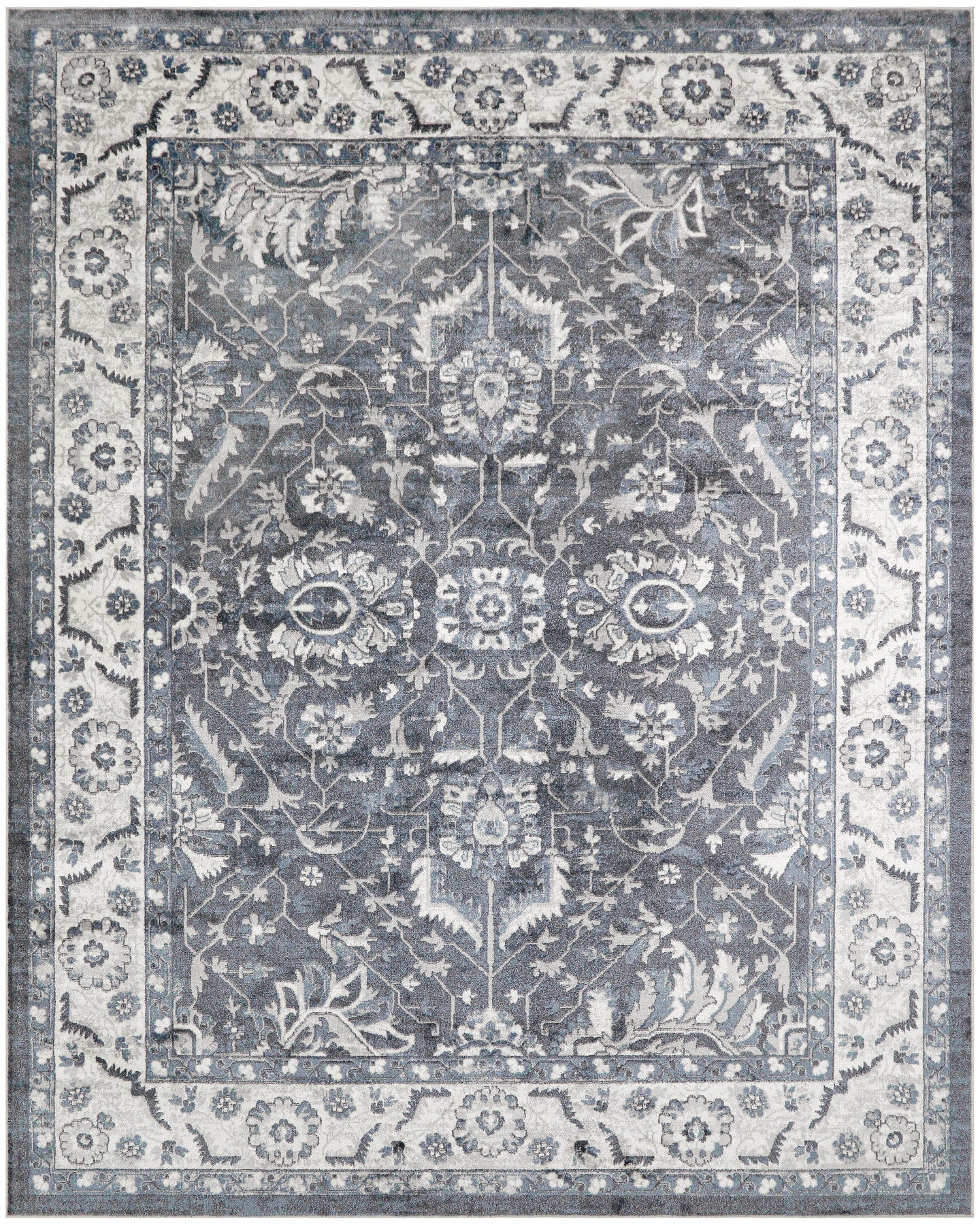 Nourison Astra Slate Pet Friendly Machine Washable Rug - Main