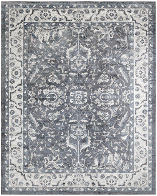 Nourison Astra Slate Pet Friendly Machine Washable Rug - Main