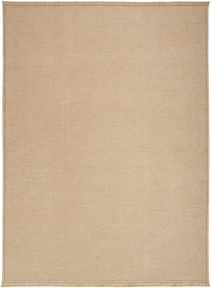 Nourison Jute Loom Woven Natural Machine Washable Rug - 3'11" x 5'11"