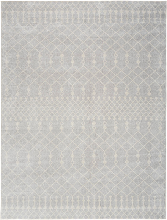 Nourison Astra Grey Pet Friendly Machine Washable Rug - Main