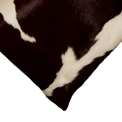 Chocolate Cowhide Pillow