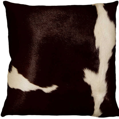 Chocolate Cowhide Pillow