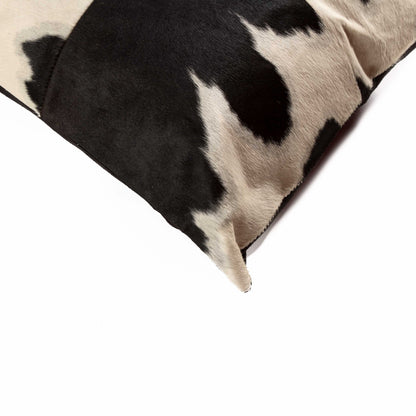 Black & White Cowhide Pillow