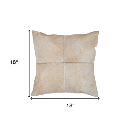 Natural Cowhide Pillow