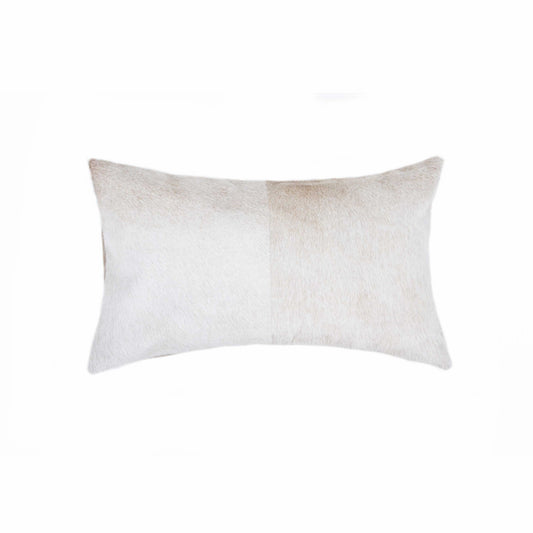 Natural Cowhide Lumbar Pillow