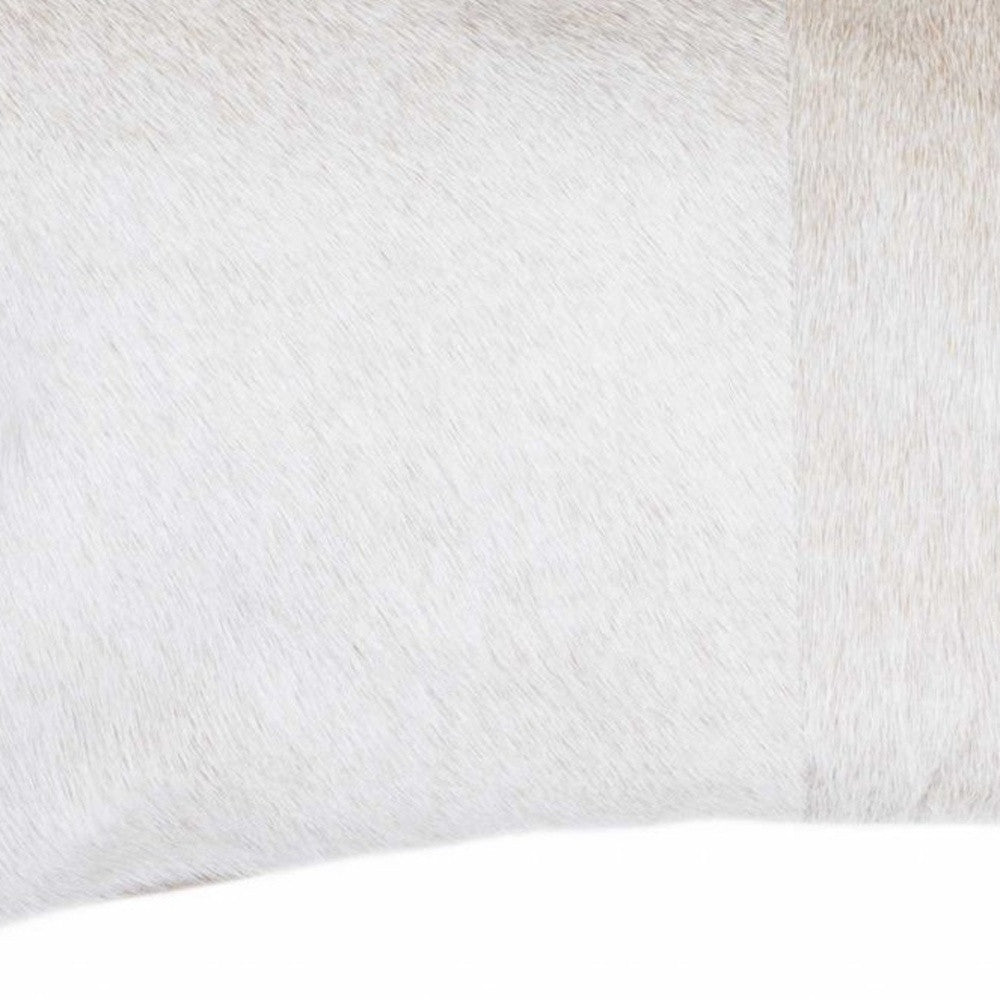 Natural Cowhide Lumbar Pillow