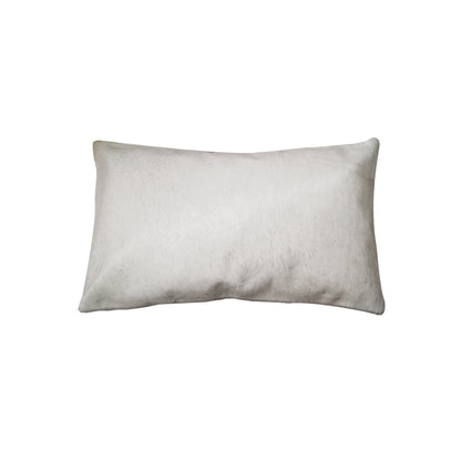 Off White Cowhide Pillow