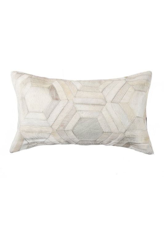Black & White Cowhide Pillow