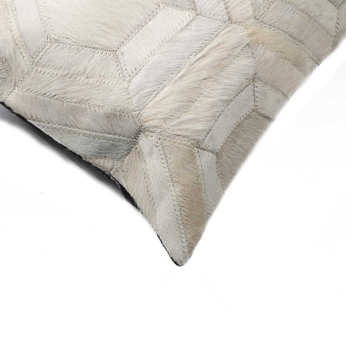 Black & White Cowhide Pillow